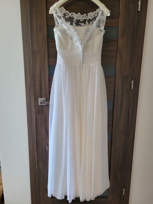 Suknia ślubna Elizabeth Passion uszkodzony wierzchni muślin