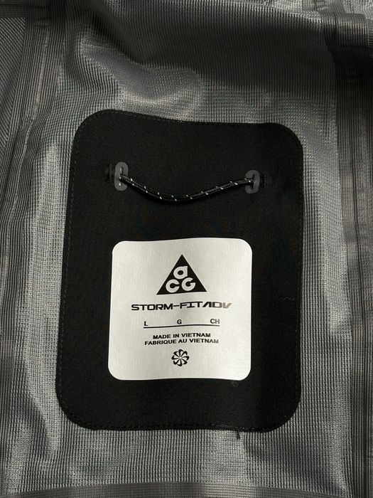 Nike ACG GORETEX куртка вітровка курточка ветровка черная gorpcore M L