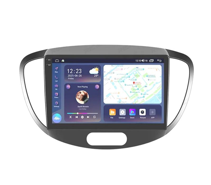 RÁDIO GPS ANDROID 13 HYUNDAI I10 10-