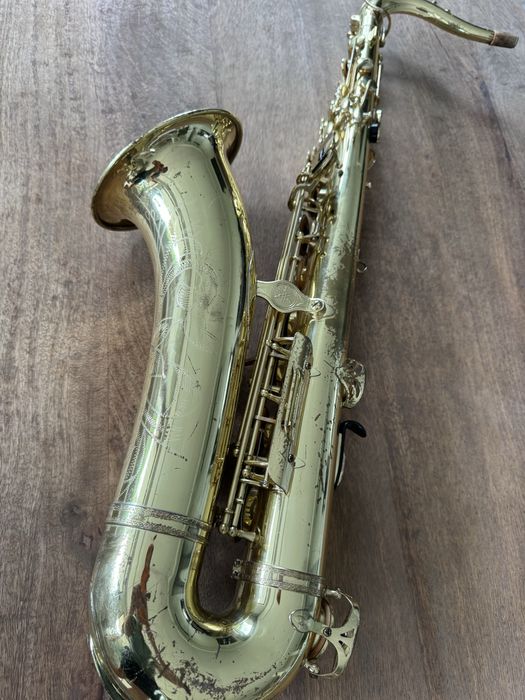 Saksofon tenorowy Yamaha YTS-61 purple logo po serwisie