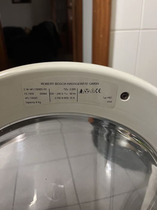 Maquina de lavar roupa bosch