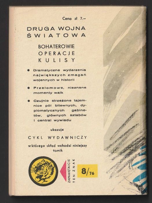 Żółty tygrys - CZARNOMORSKI BASTION - 1976
