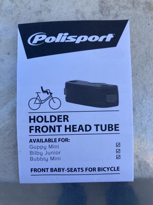 Polisport - Bicicleta bloco de fixação para cadeira frente