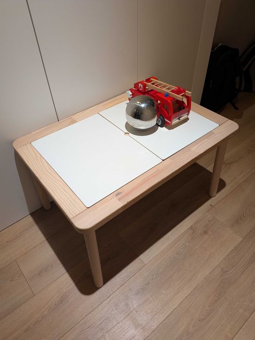 Wóz strażacki Montessori drewniany stan idealny