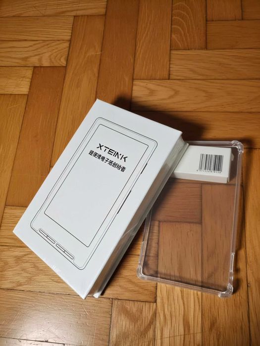 Xteink X4 електронна книга біла нова заводська плівка чохол