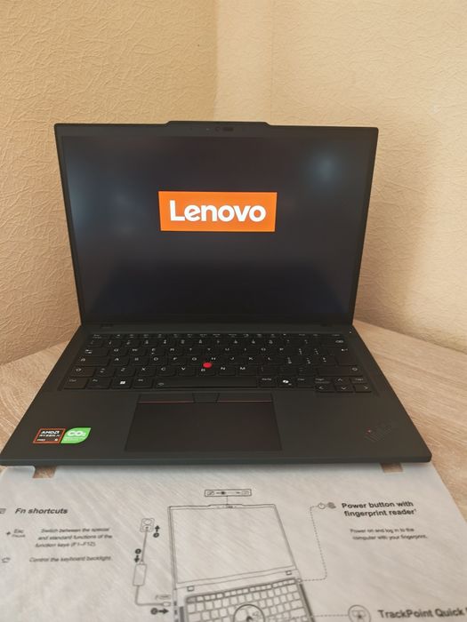 Ноутбук Lenovo ThinkPad T14 Gen 6/ Ryzen AI 5 PRO/ 16GB RAM/ SSD 256GB