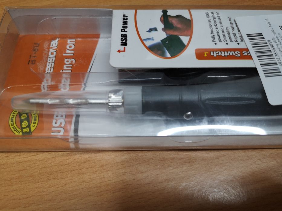 Mini ferro de soldar 8W USB 5v (NOVO)