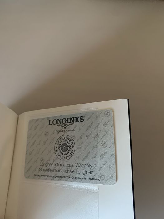 Relógio Longines présence automático