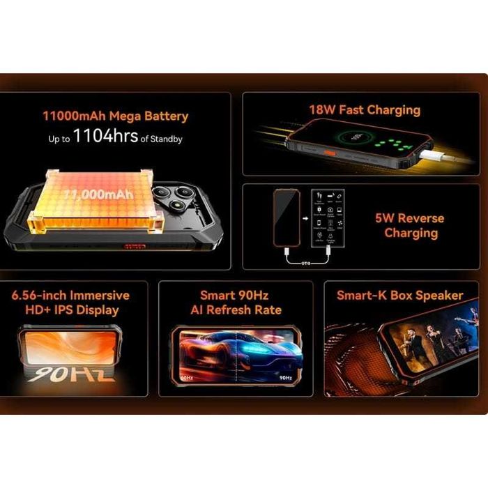 Oscal Marine 2 8GB/256GB IP69K 1.8GHz