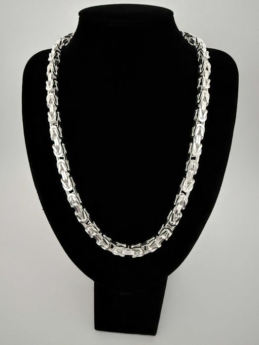 Srebrny Łańcuszek splot Królewski 59,5 CM 188 GRAM ! PR. 925 Okazja !