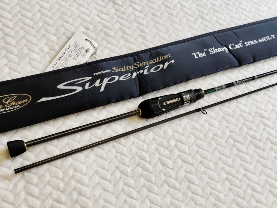 Evergreen Poseidon SPRS-64UL-T The Sharp Cut Salty Sensation спінінг Японія ультралайт