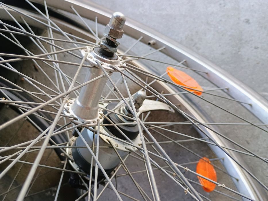 Przód i tył koło alu  28 piasta Sachs/sram spectro 7biegi,holender,city