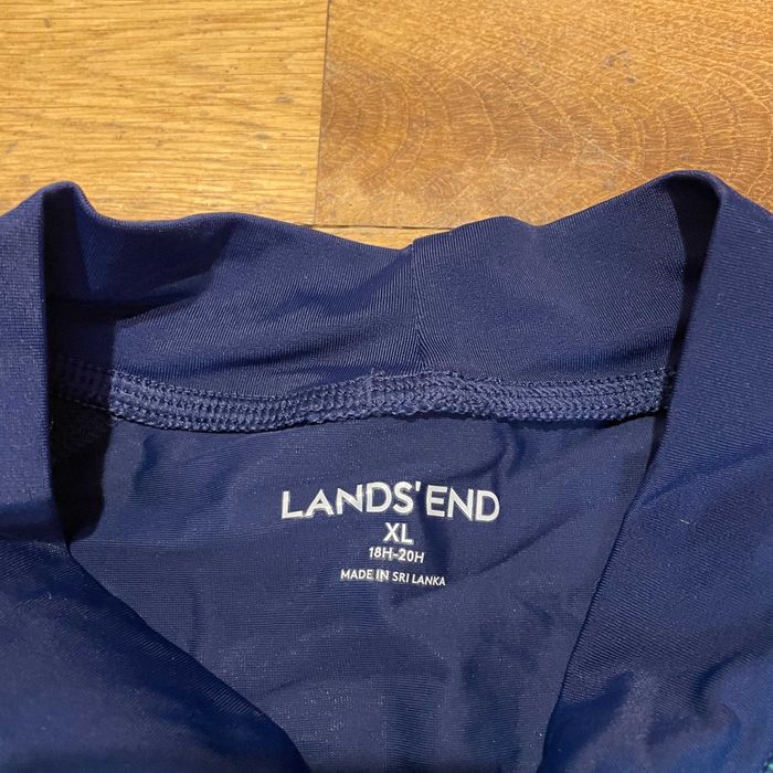 Land's End Męski Termoaktywny T-shirt Kolorowy Rozm. Xl - Nowy