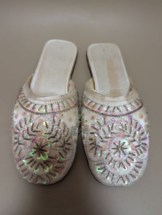 Восточные тапки мюли