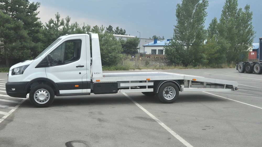 Ford Transit Laweta Autolaweta Najazd Zabudowa Aluminiowa