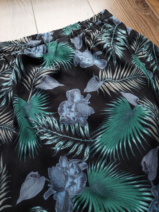 Spódnica midi w kwiaty Sinsay