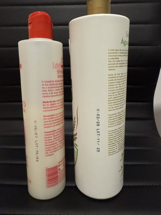 Keraty­na, botoks do włosów.