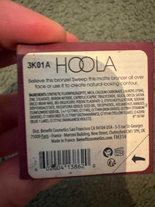 BENEFIT Puder Brązujący Hoola Matte 2,5g 17086