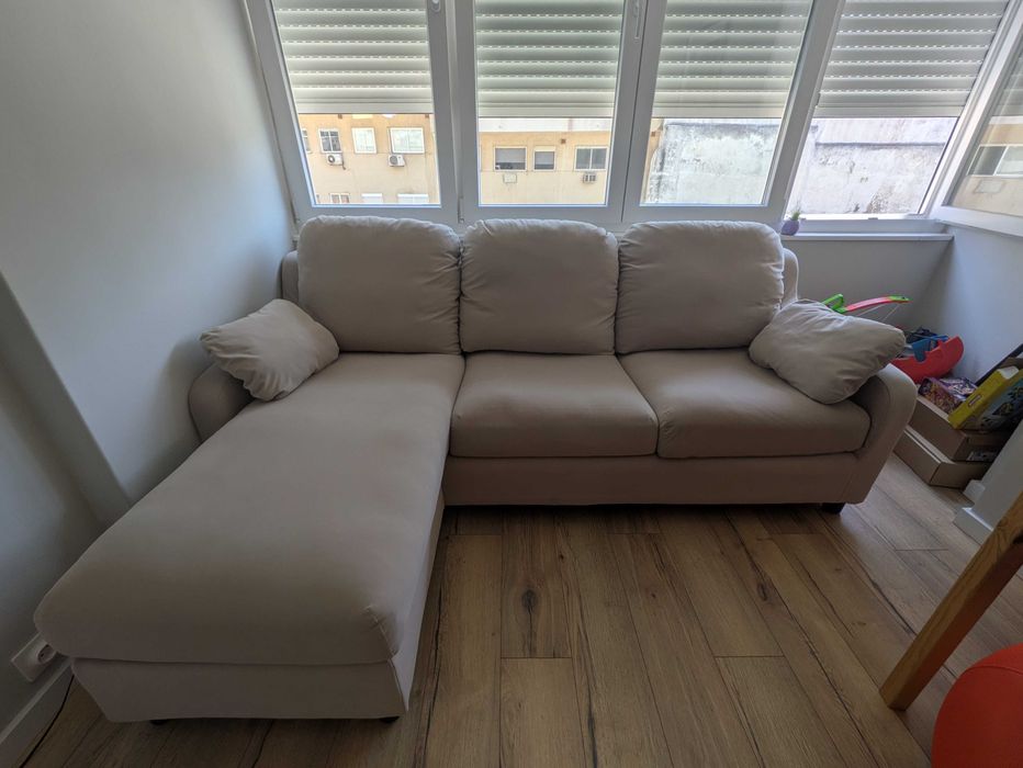 VINLIDEN 3-seat sofa with chaise longue