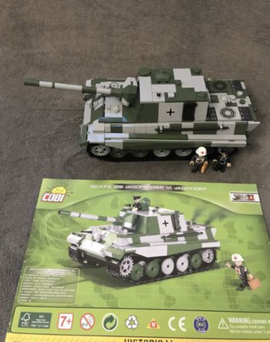 Klocki cobi 2484A czołg Jagdpanzer VI cobi22