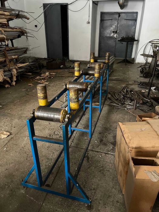 Рольган (ролики) для металевого прокату. Лебідка.