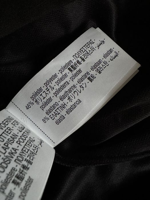 Топ із баскою zara на блискавці спереду