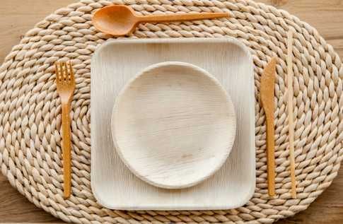 Jednorazowe naczynia, talerze, miski, sztuce, tacki - Ekologiczne !!!