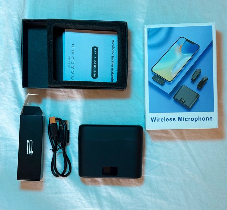 Бездротова петличка Wireless Microphone для iPhone (Lightning) 2 мікр