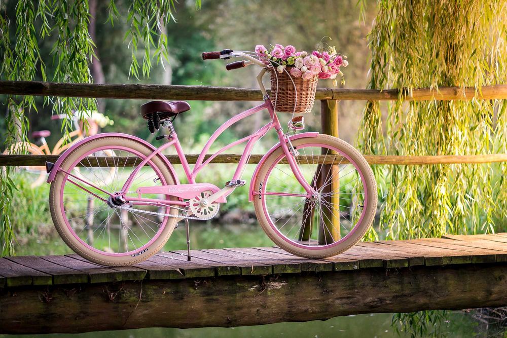 Rower damski 26 / 28 damka miejski Beach CRUISER LOLA RoyalBi biegi