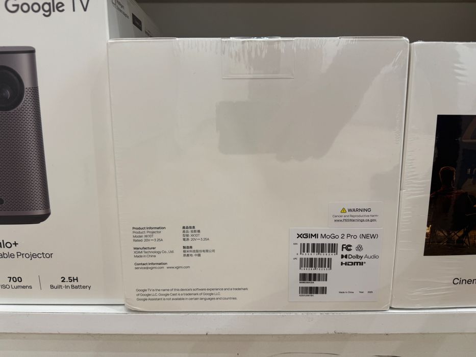 Мультимедійний проектор XGiMi MoGo 2 Pro XK10T NEW Netflix Магазин 430