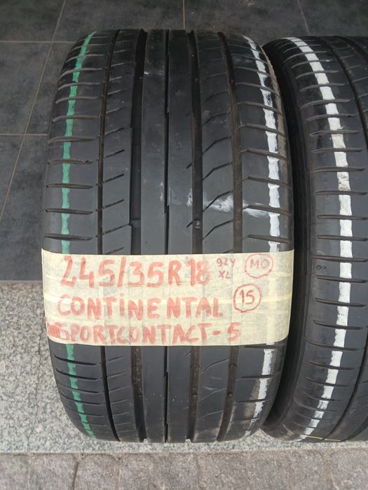 2 pneus 245 35 r18 Continental