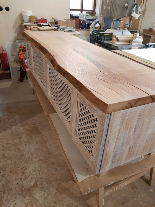 Klejonka  dębowa lita 40mm; Stopnie schodowe; blaty na stół- Producent