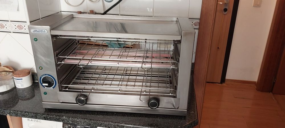 Torradeira vertical industrial AUREA ( Inox )