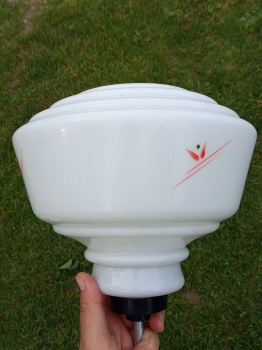 Retro lampa sufitowa -prl