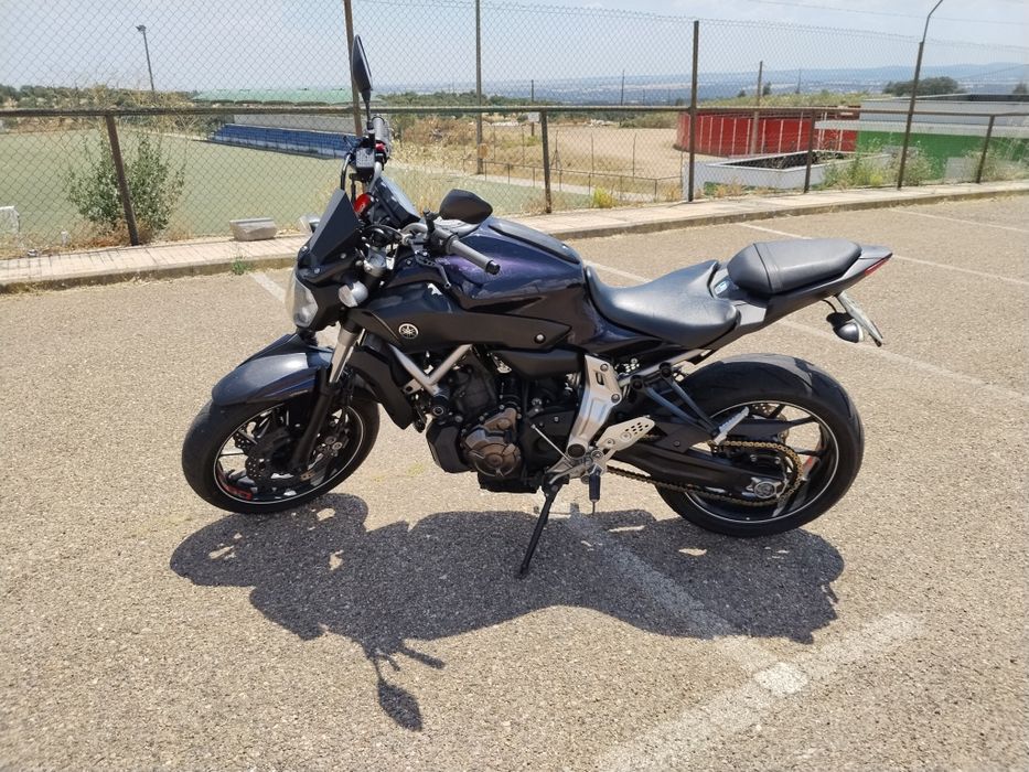 Yamaha MT 07 troco