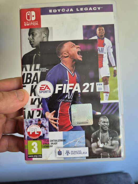 Gra Fifa 2021 Legacy Edition nintendo switch