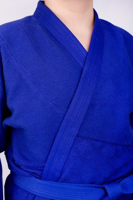 кімоно кимоно дзюдо джиу джитсу айкідо синє біле Маца Wolf самовивіз