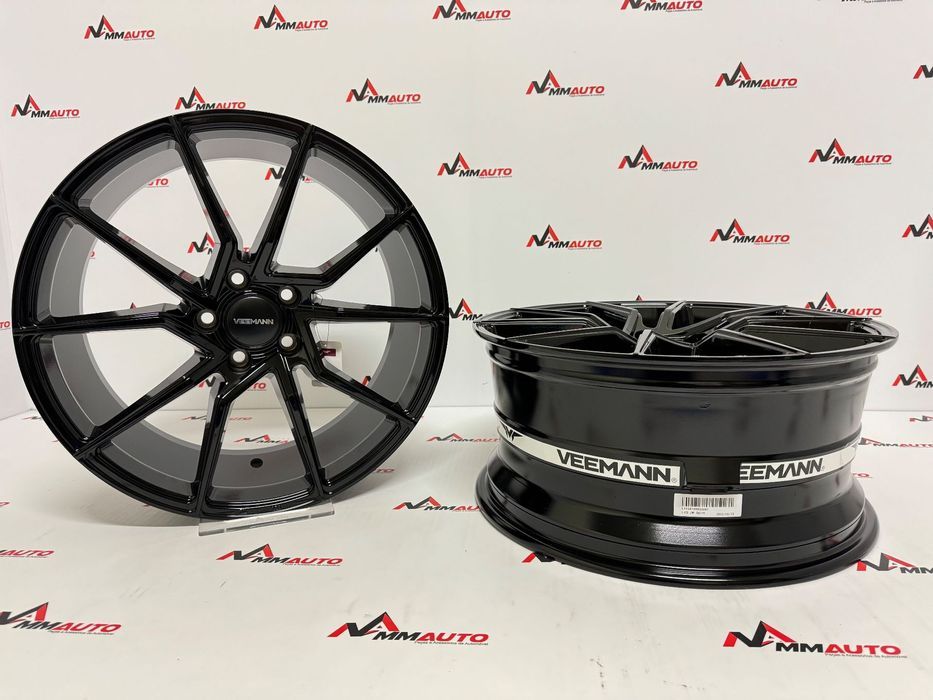 Jantes Veemann V-FS52 Preto Brilho 19 (VW, Audi, Mercedes)