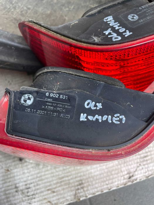 Bmw 5 e39 kombi lift lampa prawy lewy tył HELLA biały kierunek komplet