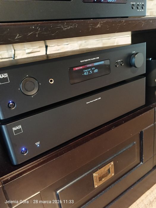 NAD C 368 + MDC BluIOs 2 i , NAD C 268 faktury zakupu i kartony