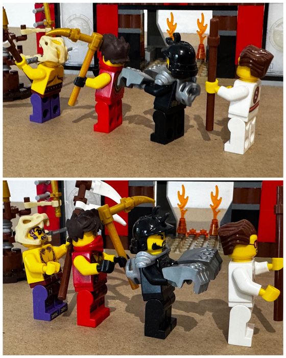 Unikat! LEGO Ninjago 70756 Starcie w Dojo KOMPLET z pudełkiem