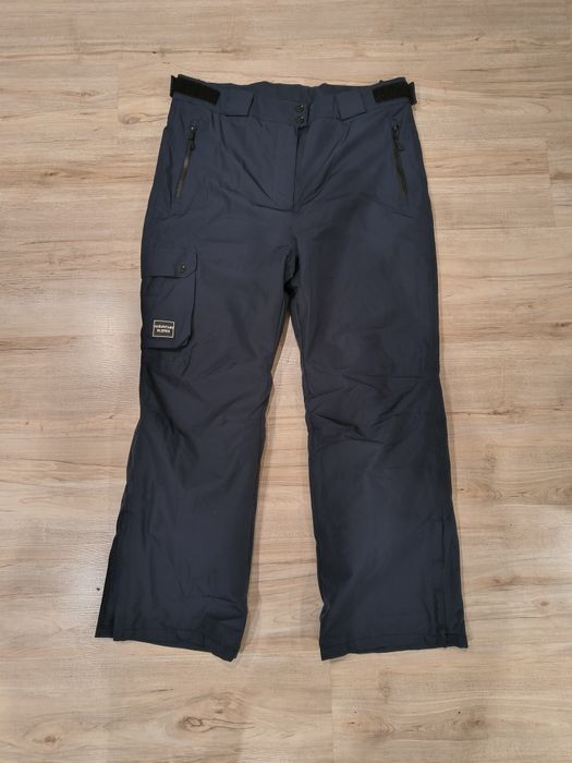 Granatowe spodnie zimowe Crivit