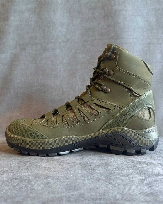 Берці тактичні черевики шкіряні Gore-Tex / хутро осінь-зима 40–46
