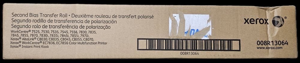 Xerox Altalink Versalink Second Polarization Transfer Roller64551606254467120