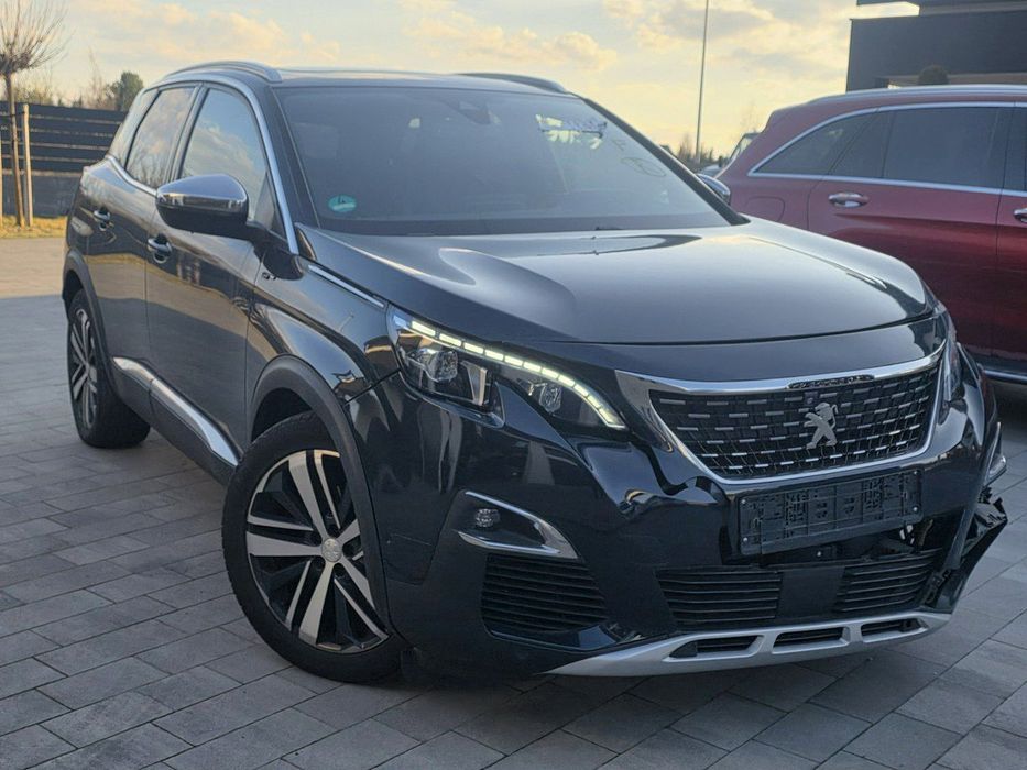 Peugeot 3008 GT LINE /automat/ 2.0HDI /uszkodzony przedni zderzak/ bardzo bogaty