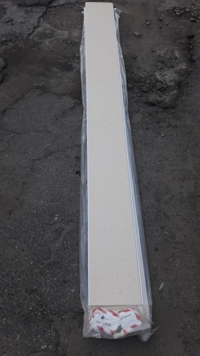 Панель ПВХ  DECOMAX кремовый 4шт 270×25 1шт 90×25