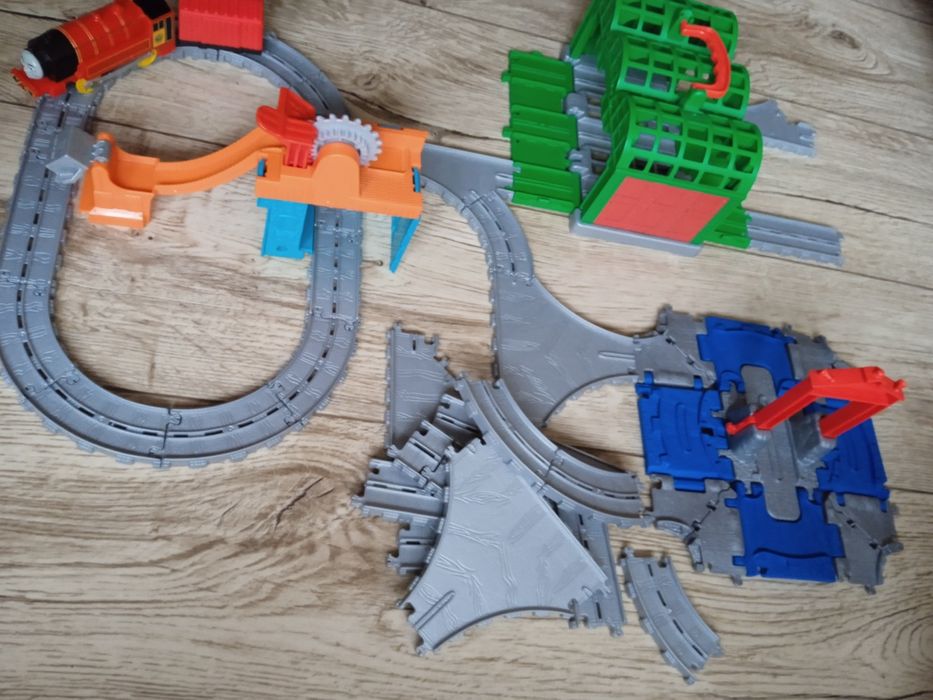 Tomek i przyjaciele Adventures Fisher Price tory pociąg ciuchcia wagon