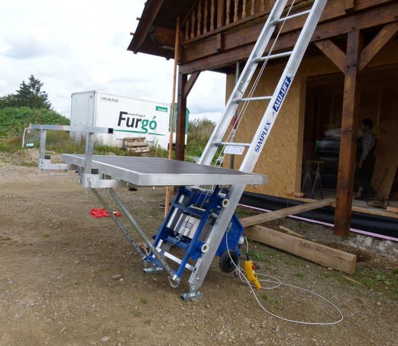 Winda dekarska wyciąg drabina SIMPLEX STI 250 wciągarka geda bocker