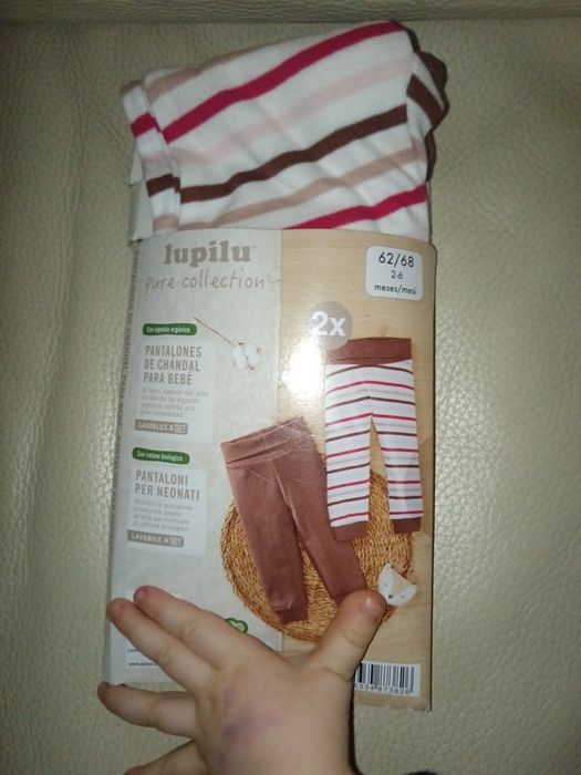 Calças menina - 62/68 cm