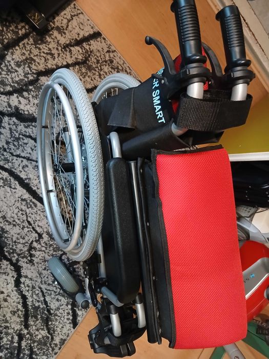 Wózek inwalidzki aluminiowy NOWY